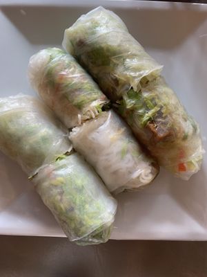 Tofu Fresh rolls  at Vietnam House Restaurant in Victoria