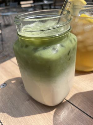 Iced matcha oat milk   at Cloud Kitchen in Cologne