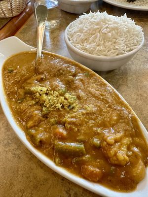 Coconut Veggie  at The Coriander Indian Restaurant in Victoria