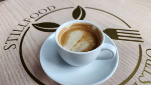 Cortado at Stillfood Bistro & Cappuccino Bar in Penticton