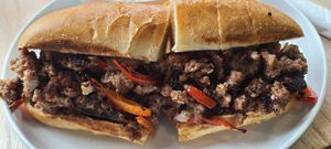 Philly cheesteak sandwich at Stillfood Bistro & Cappuccino Bar in Penticton