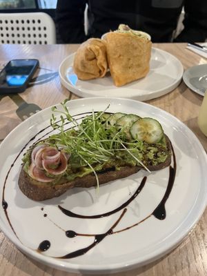 Avo Toast  at Stillfood Bistro & Cappuccino Bar in Penticton