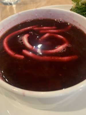 Soup of the dayy  at Stillfood Bistro & Cappuccino Bar in Penticton