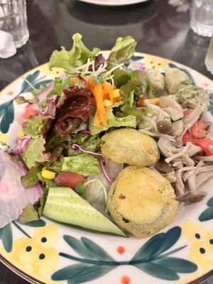 Salad   at Pizzeria Da Granza - Senzoku Ike in Tokyo