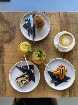 Very nice pastries    at Crave Coffee & Bakery in Rotterdam