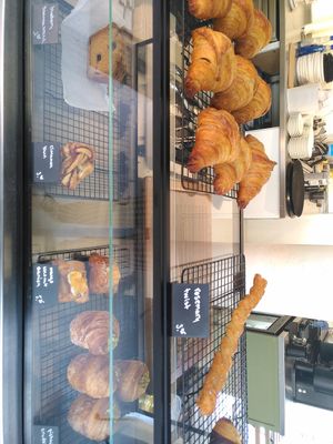 Pastries at Crave Coffee & Bakery in Rotterdam