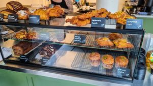 The selection at Crave Coffee & Bakery in Rotterdam