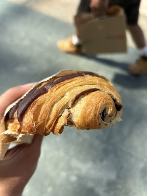 pain au chocolatees  at Crave Coffee & Bakery in Rotterdam