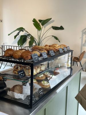Selection  at Crave Coffee & Bakery in Rotterdam