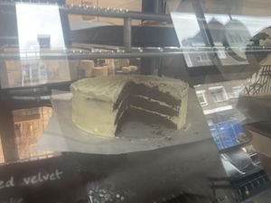 Red velvett  at Crave Coffee & Bakery in Rotterdam