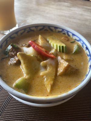 Tofu Red Curry   at Thai Rainbow in Lichfield