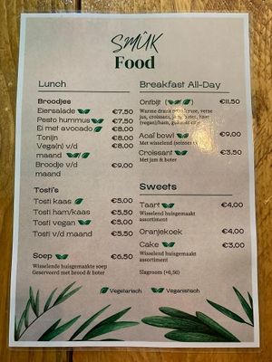  at SMÛK lunch & zo - Maybe closed in The Hague