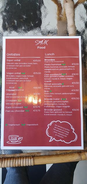  at SMÛK lunch & zo - Maybe closed in The Hague