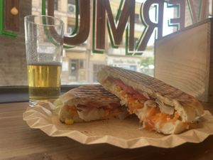 Campero de la Huerta ( Vegano )  at El Campero Viajero in Madrid