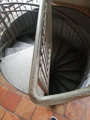 Way to the toilets at Banh Mi Stable in Berlin