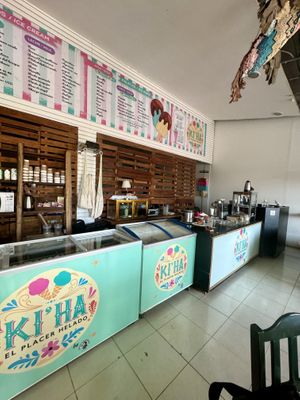 Selections  at Ki'Ha Homemade Ice Cream & Coffee Shop in Mahahual