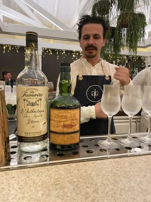 Award winning Bartender Paul taught us all about Rhum   at Beach House St. Barth in Grand-cul-de-sac