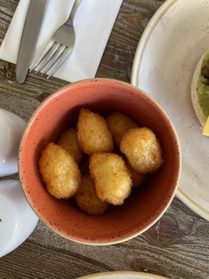 Hash brown notes   at Copper Kettle in Cambridge