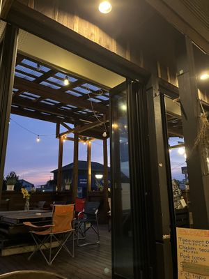 View from inside looking towards the street   at Drive-in Ichinomiya in Chiba