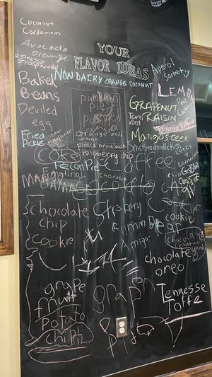   at Blank Slate Creamery in Ann Arbor