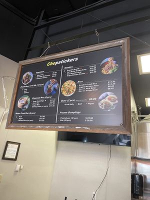 Menu!   at Chopstickers in Denver