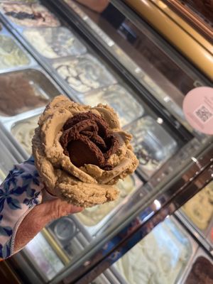 Sorbet  at Amorino in Prague