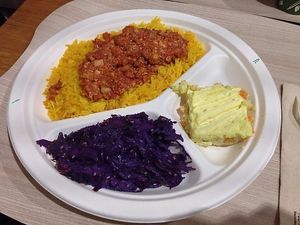 Balanced dish. La cucina di Giuditta collaborate with a nutritionist at La Cucina di Giuditta in Genoa