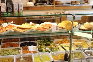 Natural healthy fast food at La Cucina di Giuditta in Genoa