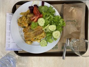 Lasagne mit Gemüse   at Bioforma Restaurant in Funchal