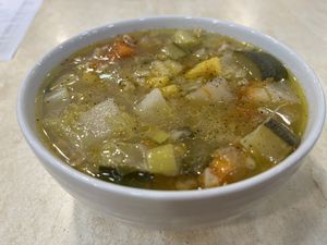 Barley Soup    at Bioforma Restaurant in Funchal