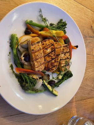 Grilled tofu  at Sevruga in Cape Town