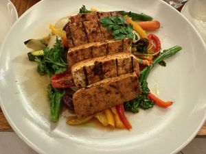 7 spice tofu steak at Sevruga in Cape Town