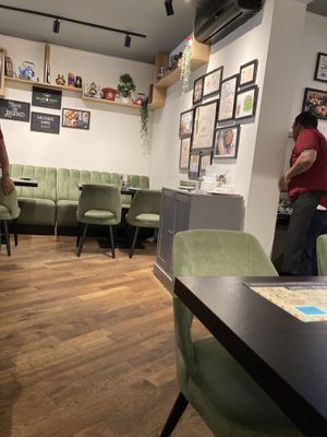 Seating  at Kailash Parbat in Amsterdam