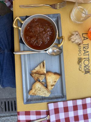 friggione bolognese   at Trattoria del Tempo Buono in Bologna