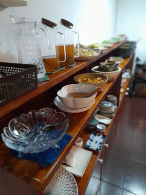Buffet at Quán Chay Nhà in Ho Chi Minh City