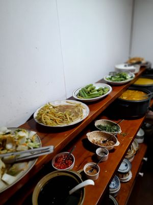 Buffet at Quán Chay Nhà in Ho Chi Minh City