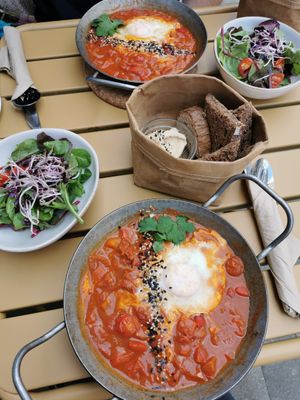 Shakshuka at Lieblingsplatz in Bremerhaven