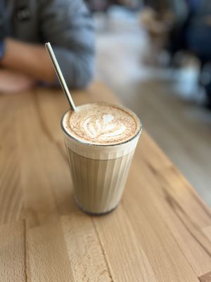 Pumpkin Spice Latte mit Hafermilch  at Lieblingsplatz in Bremerhaven