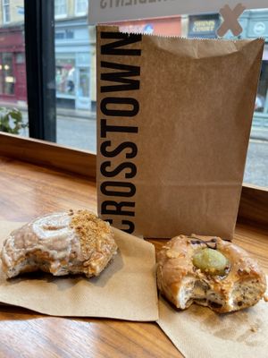 Omg. Couldn’t resist    at Crosstown Doughnuts in Bath