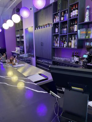 Bar  at Il Vegano in Toronto