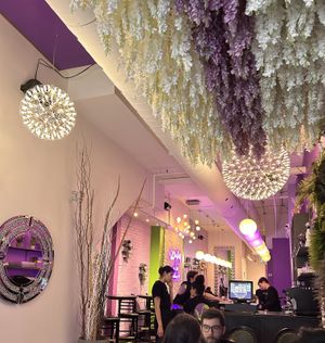 Nice decor   at Il Vegano in Toronto