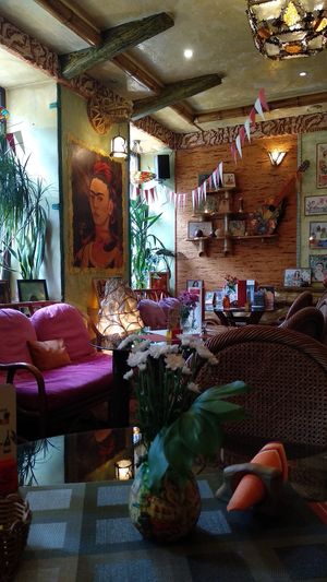 Interior at Coffeehouse Frida in St Petersburg