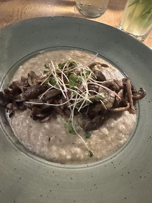 Risotto aux champignons et truffes   at Truffles On The Park in Johannesburg