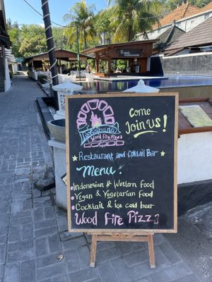 Big pool in front   at La Cabaña in Kuta