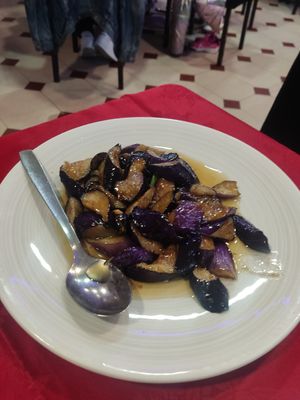 Berenjena china salteada at Fu Xiang in Vitoria Gasteiz