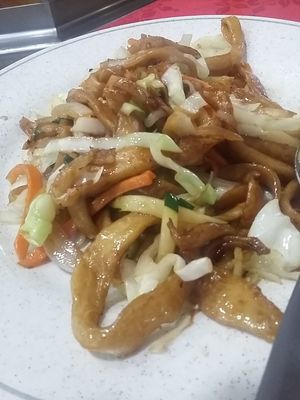 Hand-pulled noodles at Fu Xiang in Vitoria Gasteiz