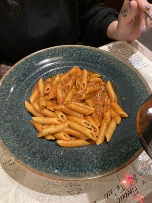 Pasta dish   at Buca Niccolini in Florence