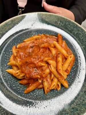 Pasta all’arrabbiata  at Buca Niccolini in Florence