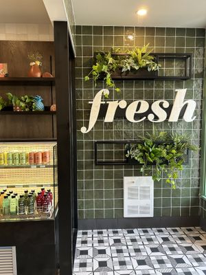 Entrance  at Fresh Kitchen + Juice Bar in Oakville