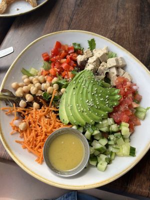 Big salad  at Fresh Kitchen + Juice Bar in Oakville